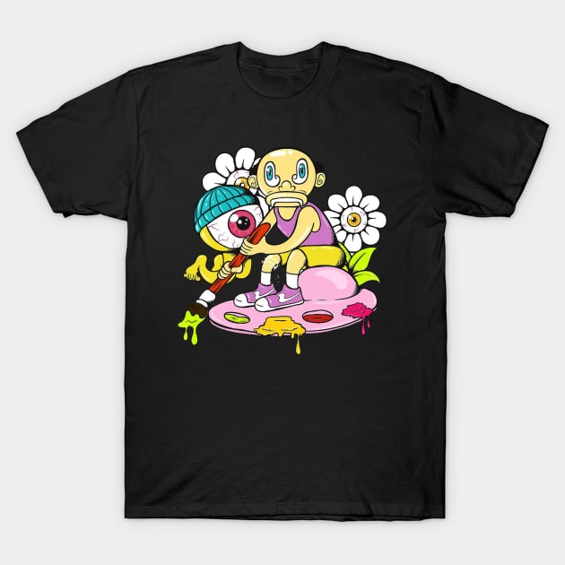 coloring T-Shirt by ZARAGOZANA